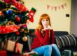 Picture showing alone at Christmas
