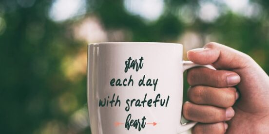 Picture showing Encouraging Others to be thankful
