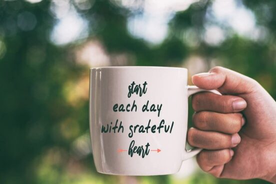 Picture showing Encouraging Others to be thankful