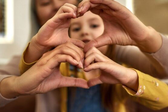Picture showing nurturing gratitude in children