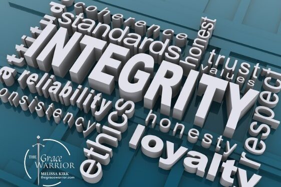 Picture showing Living with Integrity