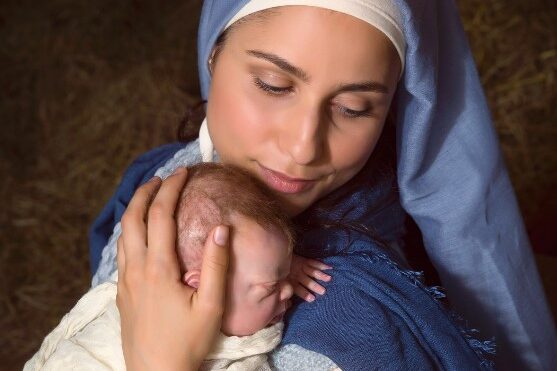 Picture Showing Thoughts of Mary