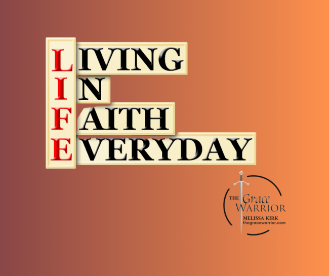 Slide of Living in Faith